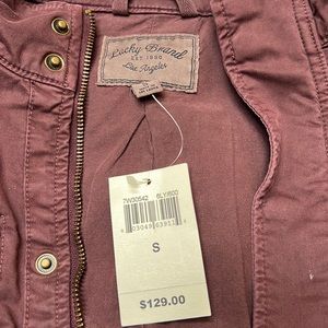 Lucky Brand Maroon Anorak Jacket-NWT